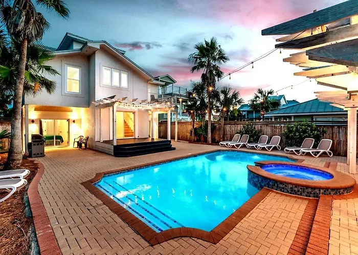 Sunbelievable Heated Pool N Golf Cart Deals