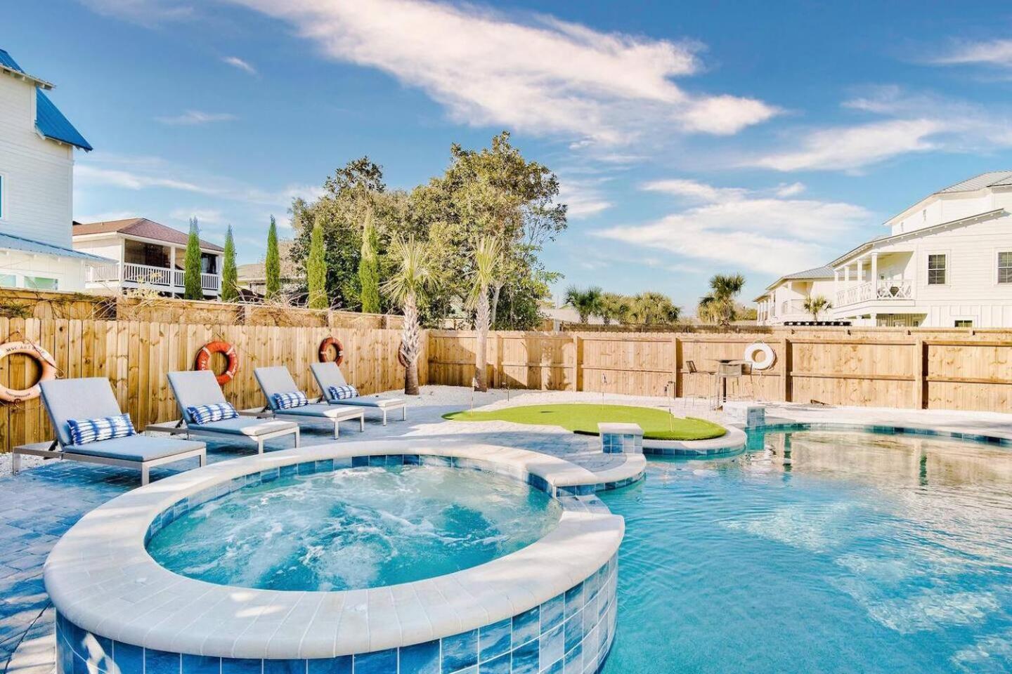 Luxury 8br House With Pool, Spa, Golf Putting * Destin