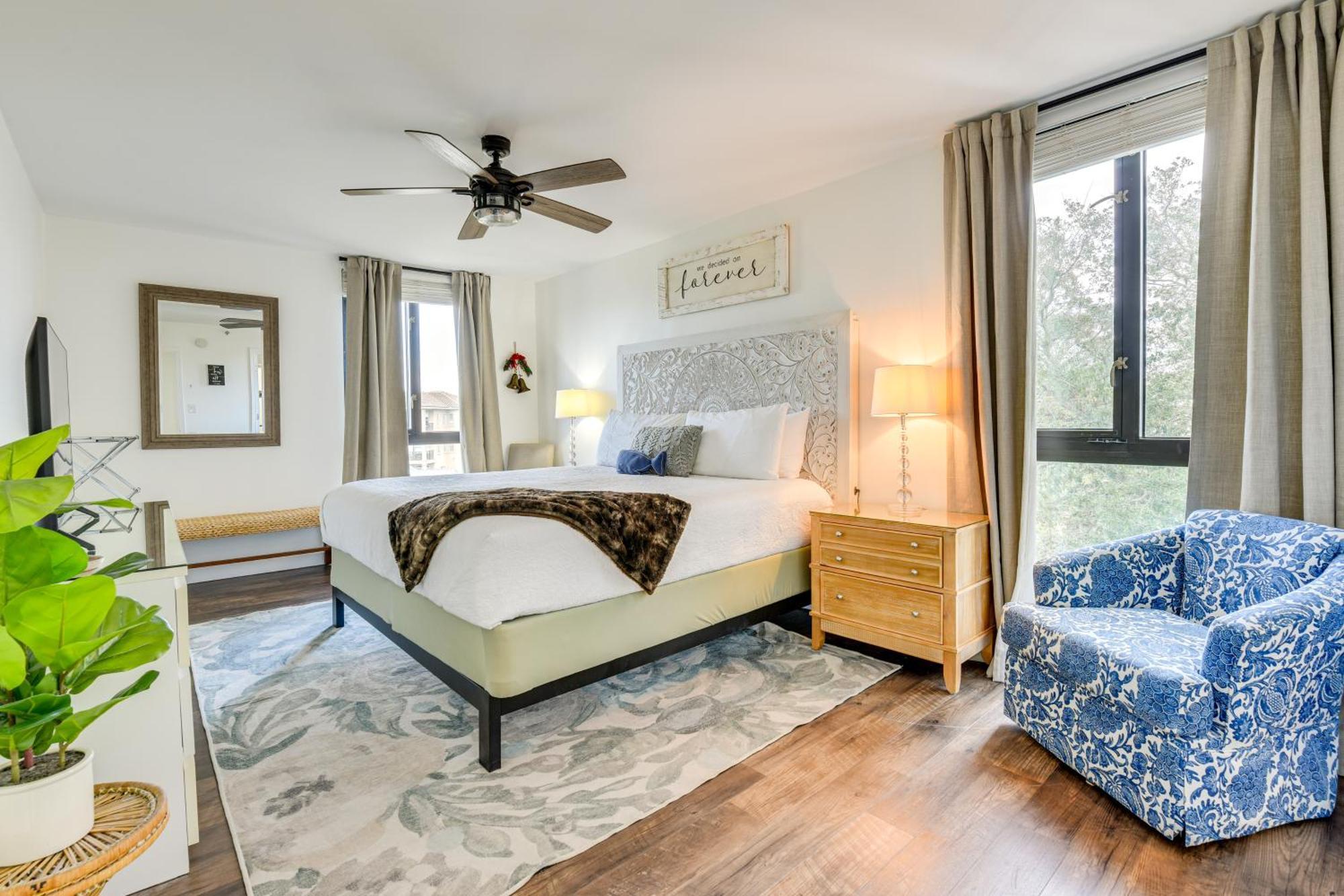 Apartment Airy With Pool - Walk To Private Beach! Destin