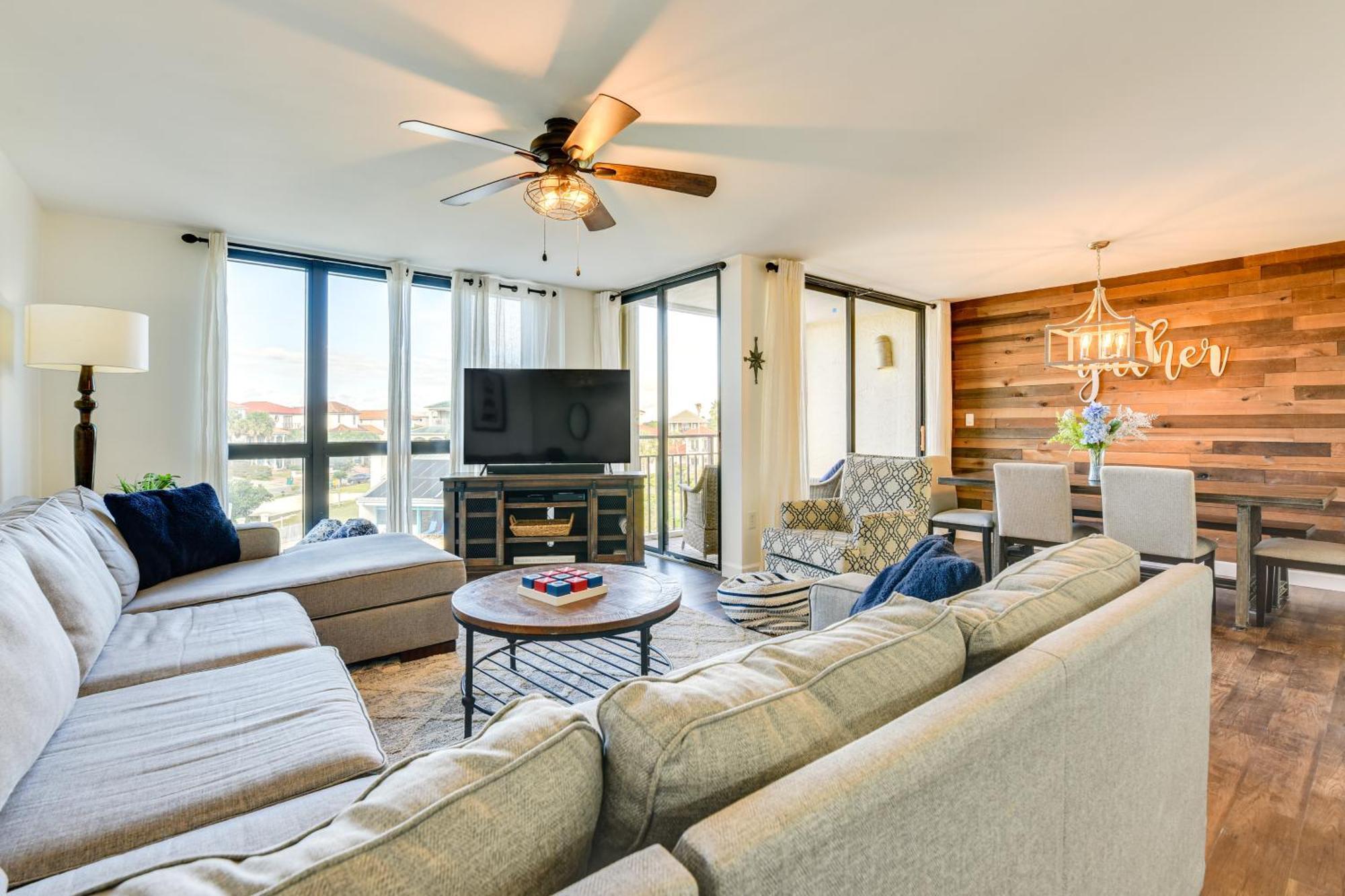 Apartment Airy With Pool - Walk To Private Beach! Destin
